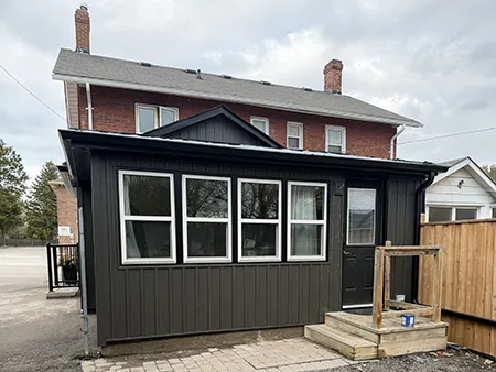Existing siding removal and disposal, new siding installation, exterior finishing, weather protection and a low-maintenance exterior.