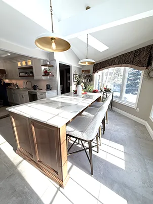 Kitchen Island Renovation